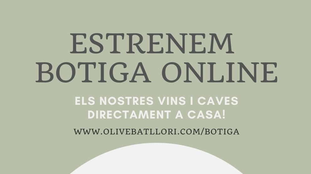 Estrenem botiga online!